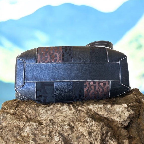 Vintage ETIENNE AIGNER Patchwork Collection Shoulder Bag EUC - Picture 5 of 7